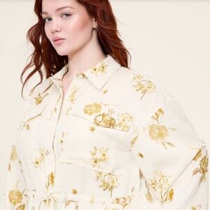 Nwt woolrich womens floral midi dress - xl